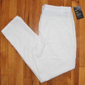 Nike Slim Fit Flex Vapor Dri-Fit Mens Golf Pants 34x30 Sail